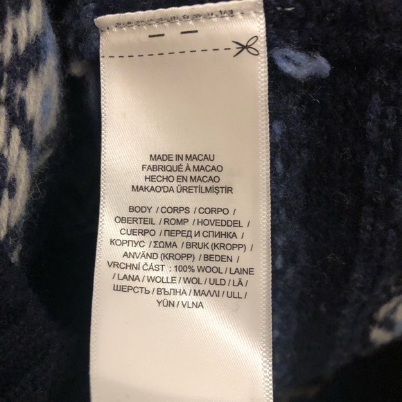 Polo Ralph Lauren 100% wool sweater Holiday Christmas Snow Warm - Picture 12 of 12